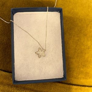 Roberto Coin Tiny Treasures Puffed Star in white gold